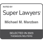 Michael Marzban - Rated by Super Lawyers Selected in 2023